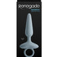 Renegade Maverick Rechargeable Silicone Anal Plug - Gray/Grey