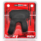 Revhammer Reverb Shaft Vibrating Cock Ring - Black/Tar Ice