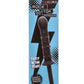 Rock Bottom Bendies Bendy Beaded Probe Rechargeable Silicone Anal Vibrator - Black