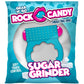 Rock Candy Sugar Grinder Vibrating Cock Ring - Blue
