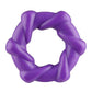 Rock Candy Taffy Twist Cock Ring - Purple