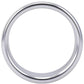Rock Solid Brushed Alloy Aluminum Cock Ring - Metal/Silver - Large