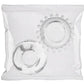Rock Solid Cock Ring Set 2-Pack Bulk Refill - Clear - 50 Piece