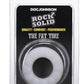 Rock Solid Fat Tire Silicone Cock Ring - White