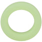 Rock Solid The Big O Glow In The Dark Silicone Cock Ring - Glow In The Dark/Green