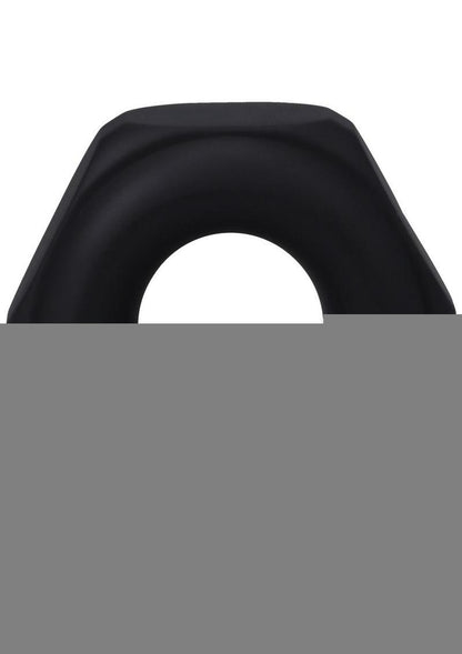 Rock Solid The Nutt Silicone Cock Ring - Black