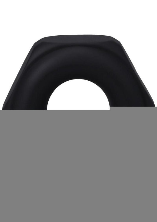 Rock Solid The Nutt Silicone Cock Ring - Black