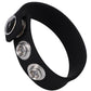 Rock Solid The Silicone 3-Snap Adjustable Cock Ring