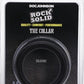 Rock Solid The Silicone Collar Cock Ring - Black - Medium