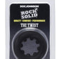 Rock Solid The Twist Silicone Cock Ring - Black