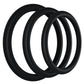 Rock Solid Tri-Pack Rubber Gasket Cock Ring