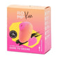 Romp Kiss Rechargeable Silicone Clitoral Stimulator - Pink/Yellow