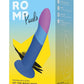 Romp Piccolo Silicone Dildo - Blue/Purple