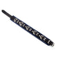 Rouge 5 D Ring Leather Collar - Black/Blue