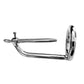 Rouge Chastity Cock Ring and Urethral Probe - Stainless - Steel