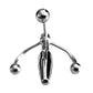 Rouge Crown Penis Plug Stainless - Steel
