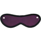 Rouge Leather Blindfold Eye Mask - Purple