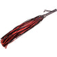 Rouge Leather Flogger - Black/Red