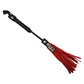 Rouge Leather Mini Flogger - Red