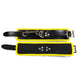 Rouge Leather Wrist Cuffs - Black/Yellow