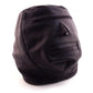 Rouge Leather Zip Eye Mask - Black