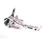 Rouge Metal Vaginal Speculum Probe - Silver