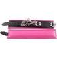 Rouge Padded Leather Adjustable Ankle Cuffs - Black/Pink