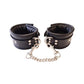 Rouge Padded Leather Adjustable Wrist Cuffs