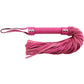 Rouge Short Leather Flogger - Pink