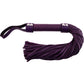 Rouge Short Leather Flogger - Purple