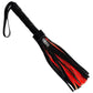 Rouge Short Suede Flogger - Black/Red
