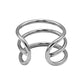 Rouge Stainless Steel Triple Wire Glans Ring
