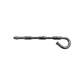 Rouge Stainless Steel Waved Urethral Probe - Silver