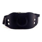Rouge Strap-On Leather Gag with Dong - Black
