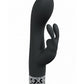 Royal Gems Royal Rabbit Rechargeable Silicone Vibrator - Black