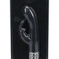Royal Gems Royal Rabbit Rechargeable Silicone Vibrator - Black