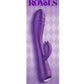 Royals Dutchess Rechargeable Silicone Rabbit Vibrator - Pink