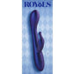 Royals Empress Rechargeable Silicone Rabbit Vibrator - Blue