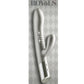 Royals Grace Rechargeable Silicone Rabbit Vibrator - Gray/Grey
