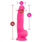 Ruse Hypnotize Silicone Dildo with Balls