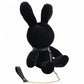 S-Line Rabbit Bondage Velvet - Black - Small