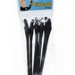 S-Line The Dickheads Groom Straws - Black