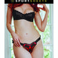 Saffron Strap-On Harness - Black/Red