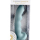 Sage Silicone Curved Dildo with Suction Cup - Green - 8in