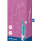 Satisfyer A-Mazing 2 Silicone Vibrating Stimulator - Blue/Turquoise