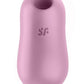 Satisfyer Cotton Candy Rechargeable Silicone Clitoral Stimulator - Lilac/Purple