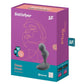 Satisfyer Deep Diver Silicone Vibrating Anal Plug - Grey