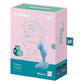 Satisfyer Deep Diver Silicone Vibrating Anal Plug - Blue/Light Blue