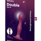 Satisfyer Double Ball-R Silicone Vibrating Balls - Red