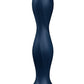 Satisfyer Double Ball-R Silicone Vibrating Balls - Blue/Dark Blue